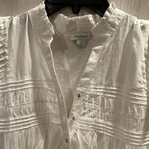 Sundance white flowy dress, S/P